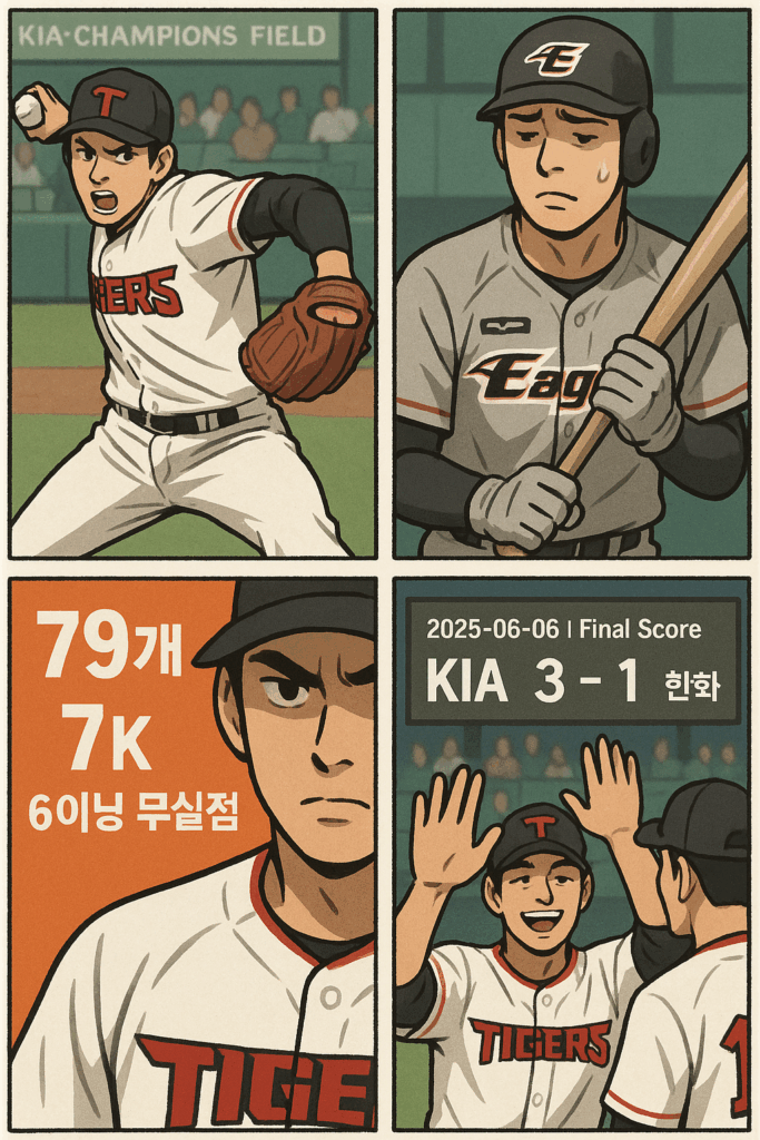윤영철, 드디어 첫 승! 에이스의 탄생
