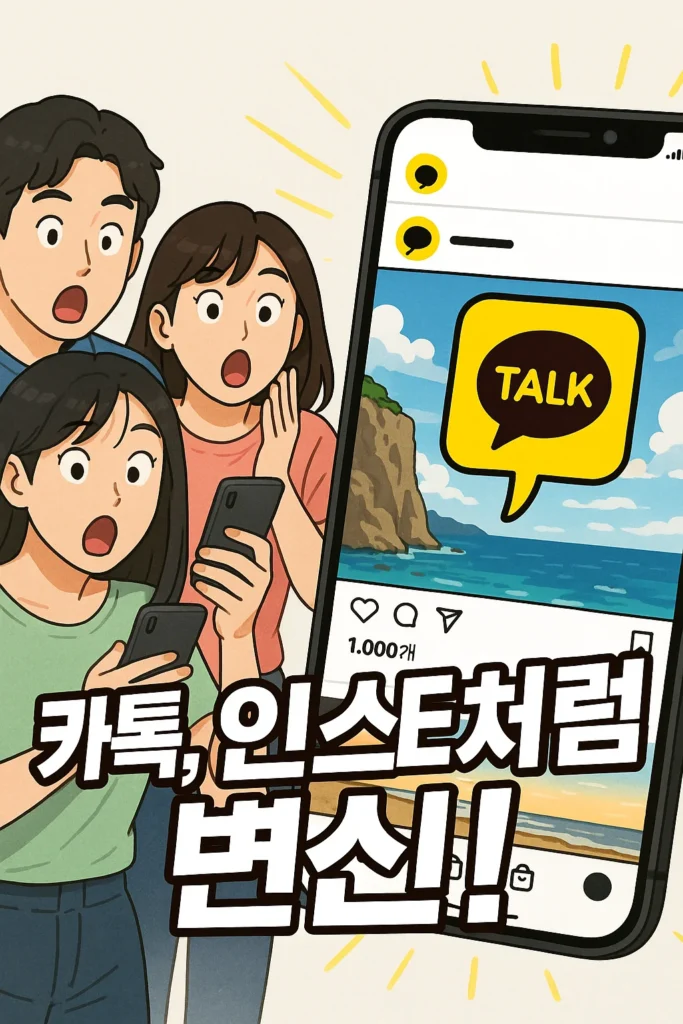 카톡, 인스타그램처럼 바뀐다: 최신 트렌드 분석