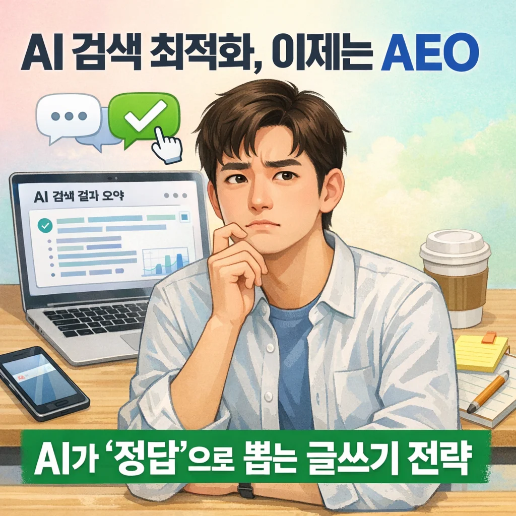 AI 검색 최적화 전략: AEO(Answer Engine Optimization)란?